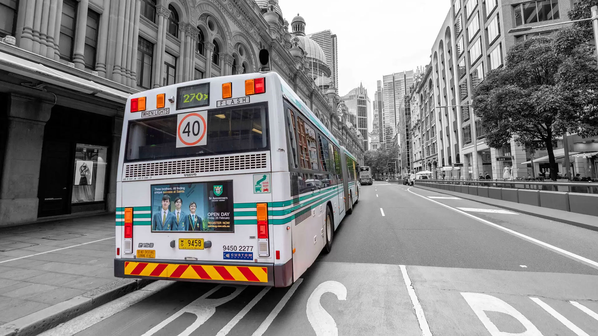 Bus Advertising by Best Media Rates